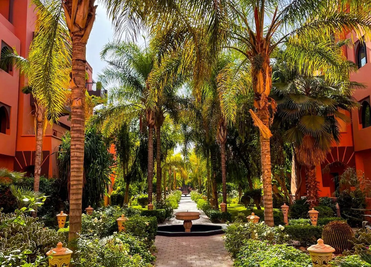Stunning Patios & Gardens Apartment Marrakesh Morocco